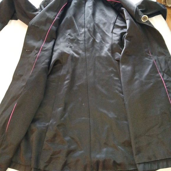 Sz.M Womens Via Spiga Trenchcoat - Picture 8 of 9